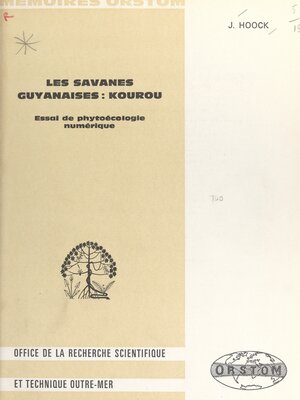 cover image of Les savanes guyanaises